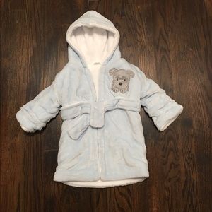 NWOT Blue Bath Robe 12 Months